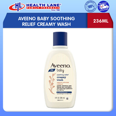 AVEENO BABY SOOTHING RELIEF CREAMY WASH (236ML)